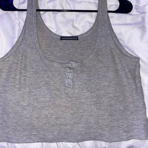 grey brandy melville pajama shirt